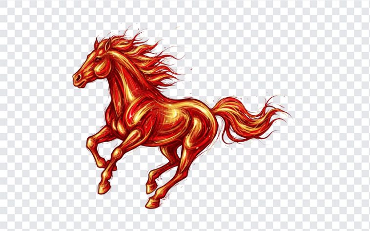 Fire Horse, Fire, Fire Horse PNG, Horse PNG, Horse Year, Chinese Year, PNG, PNG Images, Transparent PNG Images, png free, png file, Free PNG, png download,