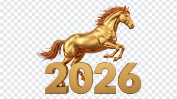 Golden Year Of The Horse 2026, Chinese Year, Golden Year Of The Horse, Golden Year Of The Horse 2026 PNG, Golden Horse 2026 PNG, PNG, PNG Images, Transparent PNG Images, png free, png file, Free PNG, png download,