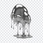 Abstract Shape 3D PNG, Metal Abstract, 3D Liquid Metal PNG, PNG, PNG Images, Transparent PNG Images, png free, png file, Free PNG, png download,