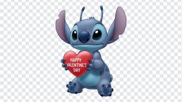 Stitch with Heart, Cartoon Character, Tshirt Design, Valentine's Day, DTF, Heart PNG, Stitch with Heart PNG, Stitch, PNG, PNG Images, Transparent PNG Images, png free, png file, Free PNG, png download,