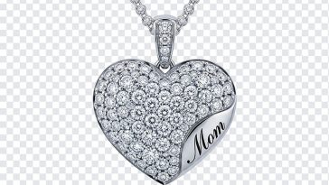 Diamond Heart For Mom, Heart Pendant For Mom PNG, Mom PNG, Heart Pendant, Diamond Heart Pendant For Mom PNG, Diamond Heart Pendant, PNG, PNG Images, Transparent PNG Images, png free, png file, Free PNG, png download,