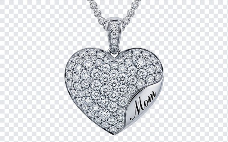 Diamond Heart For Mom, Heart Pendant For Mom PNG, Mom PNG, Heart Pendant, Diamond Heart Pendant For Mom PNG, Diamond Heart Pendant, PNG, PNG Images, Transparent PNG Images, png free, png file, Free PNG, png download,