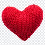 Knitted Red Heart, Red Heart, Heart PNG, Knitted Red, Knitted Red Heart PNG, Knitted, PNG, PNG Images, Transparent PNG Images, png free, png file, Free PNG, png download,