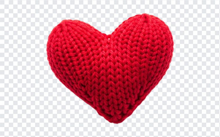 Knitted Red Heart, Red Heart, Heart PNG, Knitted Red, Knitted Red Heart PNG, Knitted, PNG, PNG Images, Transparent PNG Images, png free, png file, Free PNG, png download,