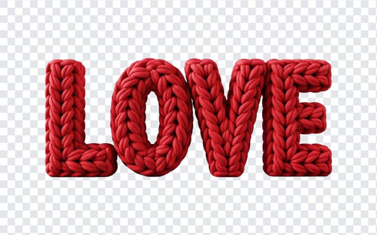 Knitted Red Love, Love PNG, Knitted Red, Knitted Red Love PNG, Knitted, PNG, PNG Images, Transparent PNG Images, png free, png file, Free PNG, png download,