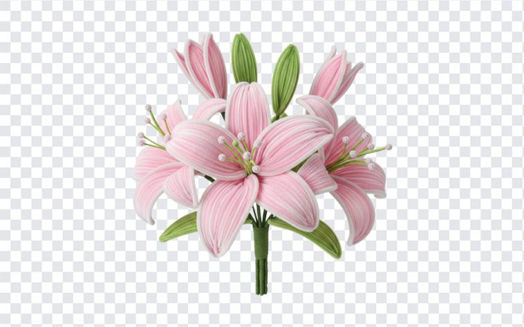 Pipe Cleaner Pink Lily Flower Bouquet, Lily Flower, Pipe Cleaner Pink Lily Flower, Lily Flower Bouquet PNG, Pipe Cleaner Pink Lily Flower Bouquet PNG, Pipe Cleaner Pink Lily, PNG, PNG Images, Transparent PNG Images, png free, png file, Free PNG, png download,