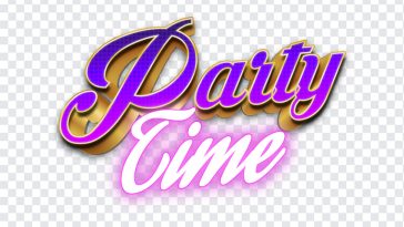 Party Time, Party, Party Time Text, PNG, PNG Images, Transparent PNG Images, png free, png file, Free PNG, png download,