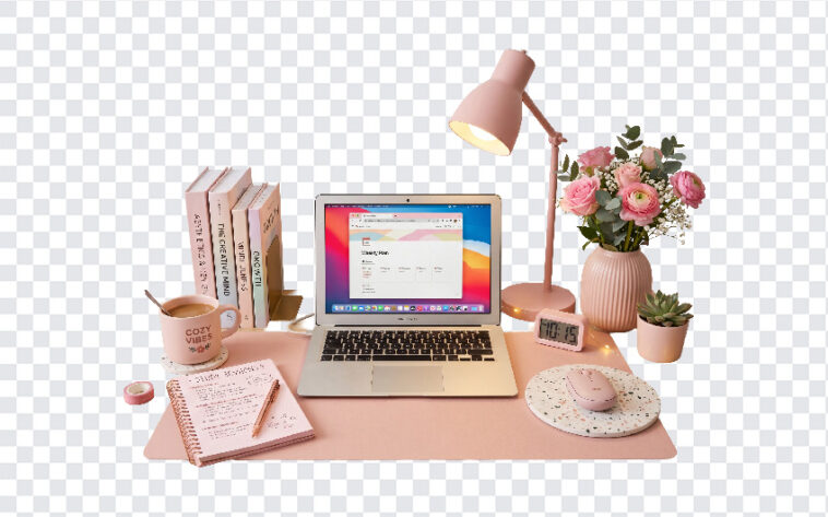 Aesthetic Pink Study Desk Setup, Pink Study Desk Setup PNG, Desk Setup PNG, Aesthetic Pink Study Desk, Aesthetic Pink Study Desk Setup PNG, Aesthetic Pink Study, PNG, PNG Images, Transparent PNG Images, png free, png file, Free PNG, png download,