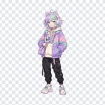 Anime Girl With Headphones, Anime Girl With, Anime Girl With Headphones PNG, Anime Girl, PNG, PNG Images, Transparent PNG Images, png free, png file, Free PNG, png download,