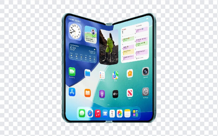 Apple iPhone Fold, iPhone, Apple iPhone, Apple iPhone Fold PNG, iPhone Fold PNG, Apple, PNG, PNG Images, Transparent PNG Images, png free, png file, Free PNG, png download,