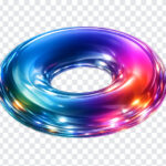 Chromatic Abstract Donut Transparent, Chromatic Abstract Donut, Chromatic Abstract Donut Transparent PNG, Abstract Donut, PNG, PNG Images, Transparent PNG Images, png free, png file, Free PNG, png download,