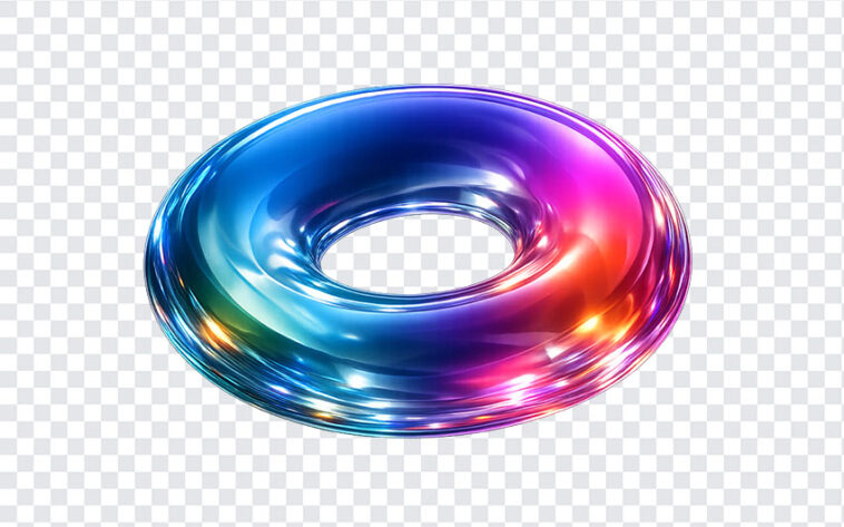 Chromatic Abstract Donut Transparent, Chromatic Abstract Donut, Chromatic Abstract Donut Transparent PNG, Abstract Donut, PNG, PNG Images, Transparent PNG Images, png free, png file, Free PNG, png download,