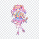 Anime Girl PNG, Kawaii Anime Girl, Anime Girl, PNG, PNG Images, Transparent PNG Images, png free, png file, Free PNG, png download,