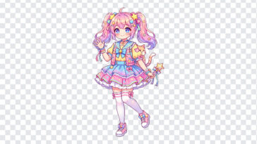 Anime Girl PNG, Kawaii Anime Girl, Anime Girl, PNG, PNG Images, Transparent PNG Images, png free, png file, Free PNG, png download,