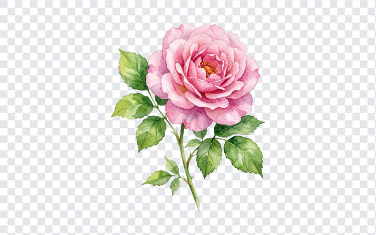 Watercolor Pink Rose Flower, Flower PNG, Rose Flower PNG, Watercolor Pink Rose, Watercolor Pink Rose Flower PNG, Pink Rose Flower PNG, Watercolor Pink, PNG, PNG Images, Transparent PNG Images, png free, png file, Free PNG, png download,