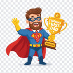 Father's Day PNG, Father's Day Clipart, Happy Father's Day PNG, Dad PNG Transparent, Father's Day Free Download, Father's Day 2026, Dad Clipart, Best Dad PNG, Father's Day Graphics, Superhero Dad PNG