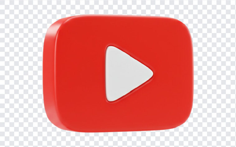3D Youtube Logo, Youtube, 3D Youtube, 3D Youtube Logo PNG, PNG, PNG Images, Transparent PNG Images, png free, png file, Free PNG, png download,