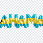 Balloon Letters Transparent PNG, Bahamas Foil Balloon Letters Transparent PNG, Bahamas Text, Bahamas Flag PNG, PNG, PNG Images, Transparent PNG Images, png free, png file, Free PNG, png download,