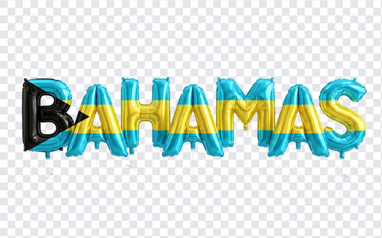 Balloon Letters Transparent PNG, Bahamas Foil Balloon Letters Transparent PNG, Bahamas Text, Bahamas Flag PNG, PNG, PNG Images, Transparent PNG Images, png free, png file, Free PNG, png download,