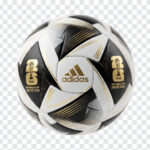 Fifa World Cup 2026 Soccer Ball PNG with sleek design for sports projects, transparent background PNG.