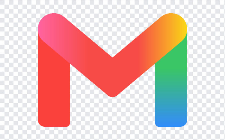 Gmail New Icon 2026 PNG with modern gradient design, ideal for digital projects, transparent background PNG.