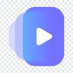 Google Vids New Icon 2026 PNG with gradient style, perfect for digital media, transparent background PNG.