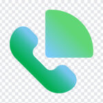 Google Voice New Icon 2026 PNG featuring a modern gradient design, ideal for branding and digital projects, transparent background PNG.