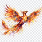 Phoenix Bird, Free Phoenix Bird Transparent, Watercolors Phoenix Bird FREE Transparent PNG, Watercolors Phoenix Bird, PNG, PNG Images, Transparent PNG Images, png free, png file, Free PNG, png download,