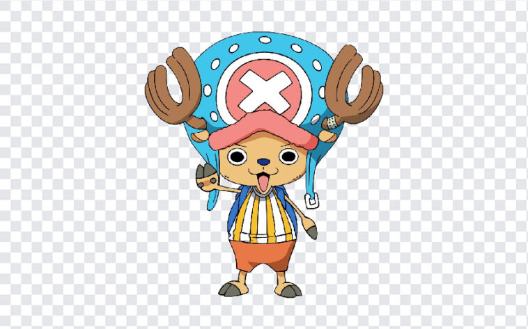 One Piece Tony Tony Chopper Transparent PNG in cartoon style, ideal for digital use, transparent background PNG.