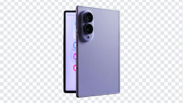 Samsung Galaxy Z Fold8 Transparent PNG showcasing sleek design, ideal for tech reviews, transparent background PNG.