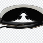 Meta VR Glasses PNG featuring sleek design and futuristic use case, transparent background PNG.